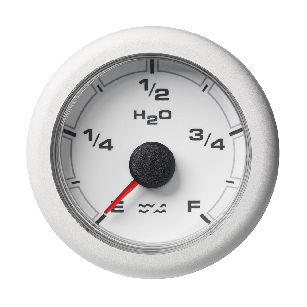 Veratron 52MM (2 - 1/16") OceanLink Waste Water Gauge - White Dial Bezel [A2C1065900001] - Houseboatparts.com
