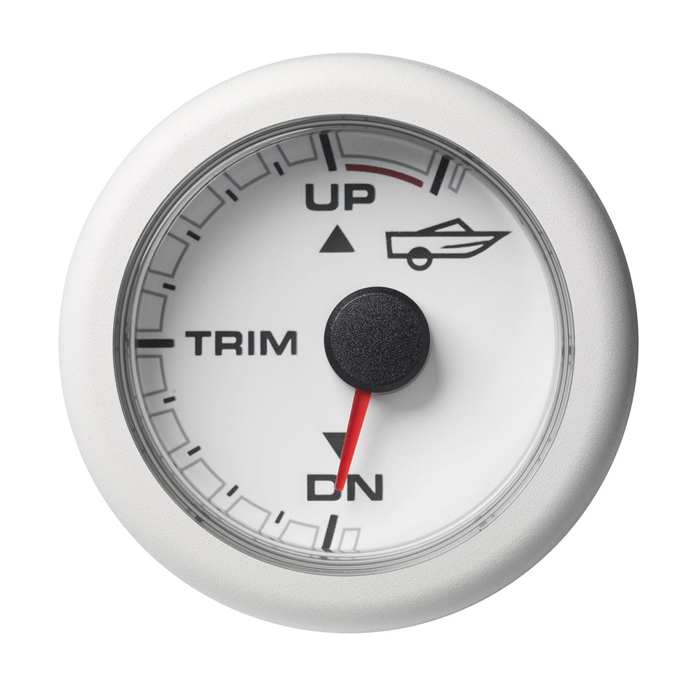 Veratron 52MM (2 - 1/16") OceanLink Engine Trim - Up/Down - White Dial Bezel [A2C1065840001] - Houseboatparts.com
