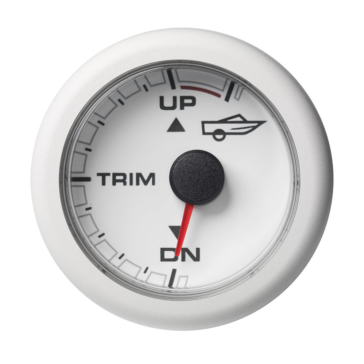 Veratron 52MM (2 - 1/16") OceanLink Engine Trim - Up/Down - White Dial Bezel [A2C1065840001] - Houseboatparts.com