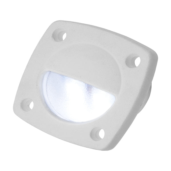 Sea-Dog LED Utility Light White w/White Faceplate [401321-1] - Houseboatparts.com