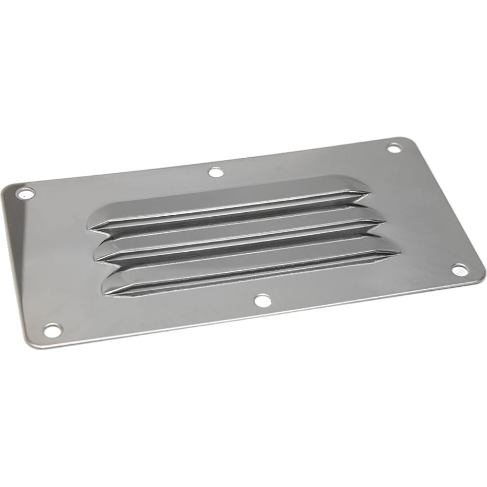 Sea-Dog Stainless Steel Louvered Vent - 5" x 4-5/8" [331390-1] - Houseboatparts.com