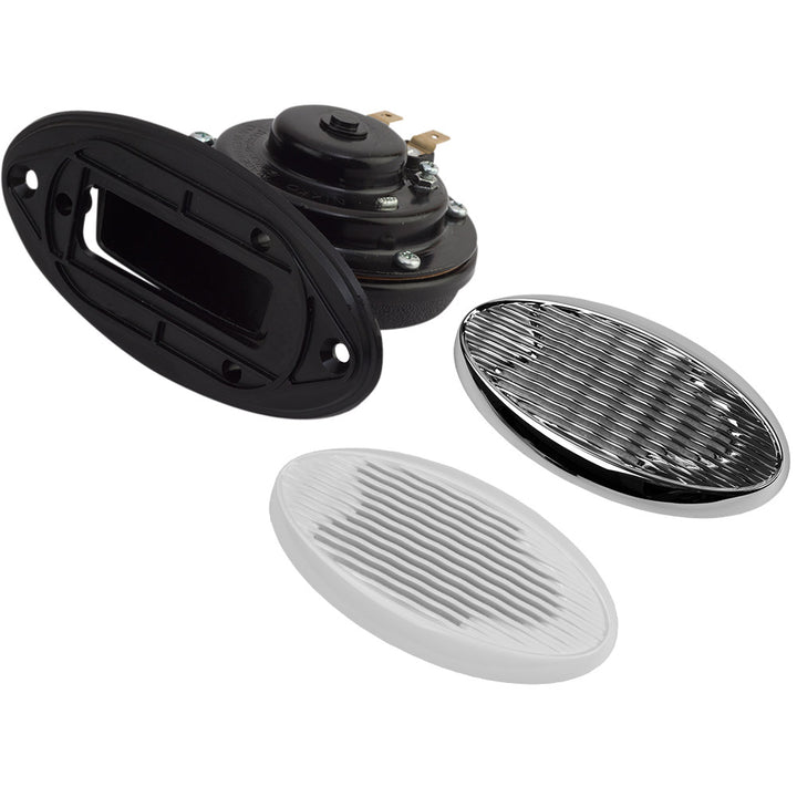 Sea-Dog Drop-In Hidden Horn V.1 w/Grills [431210-1] - Houseboatparts.com