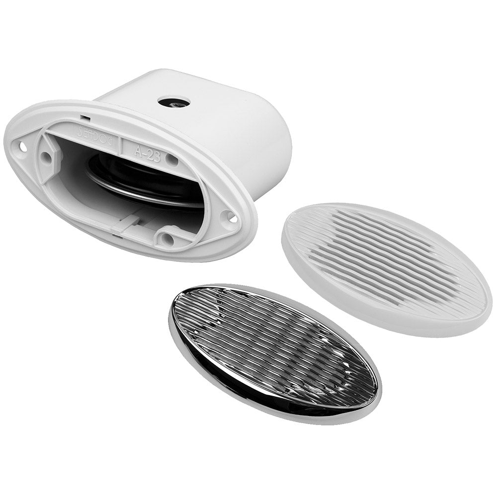 Sea-Dog Drop-In Hidden Horn V.2 w/Grills [431230-1] - Houseboatparts.com