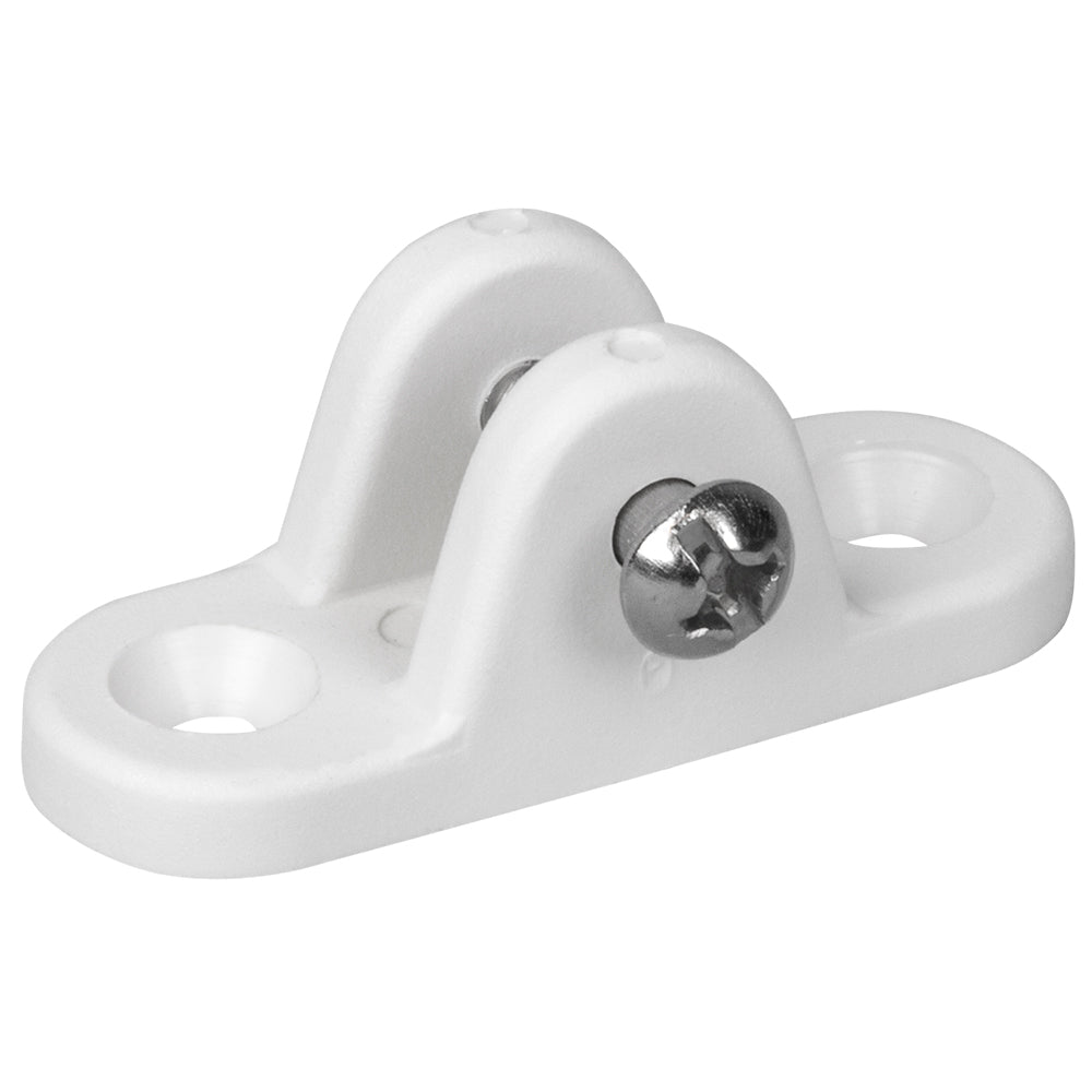 Sea-Dog Nylon Small Deck Hinge - White [273206-1] - Houseboatparts.com