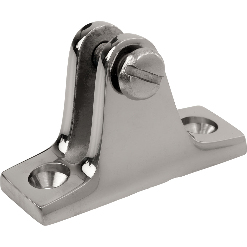 Sea-Dog Stainless Steel Angle Base Deck Hinge [270230-1] - Houseboatparts.com