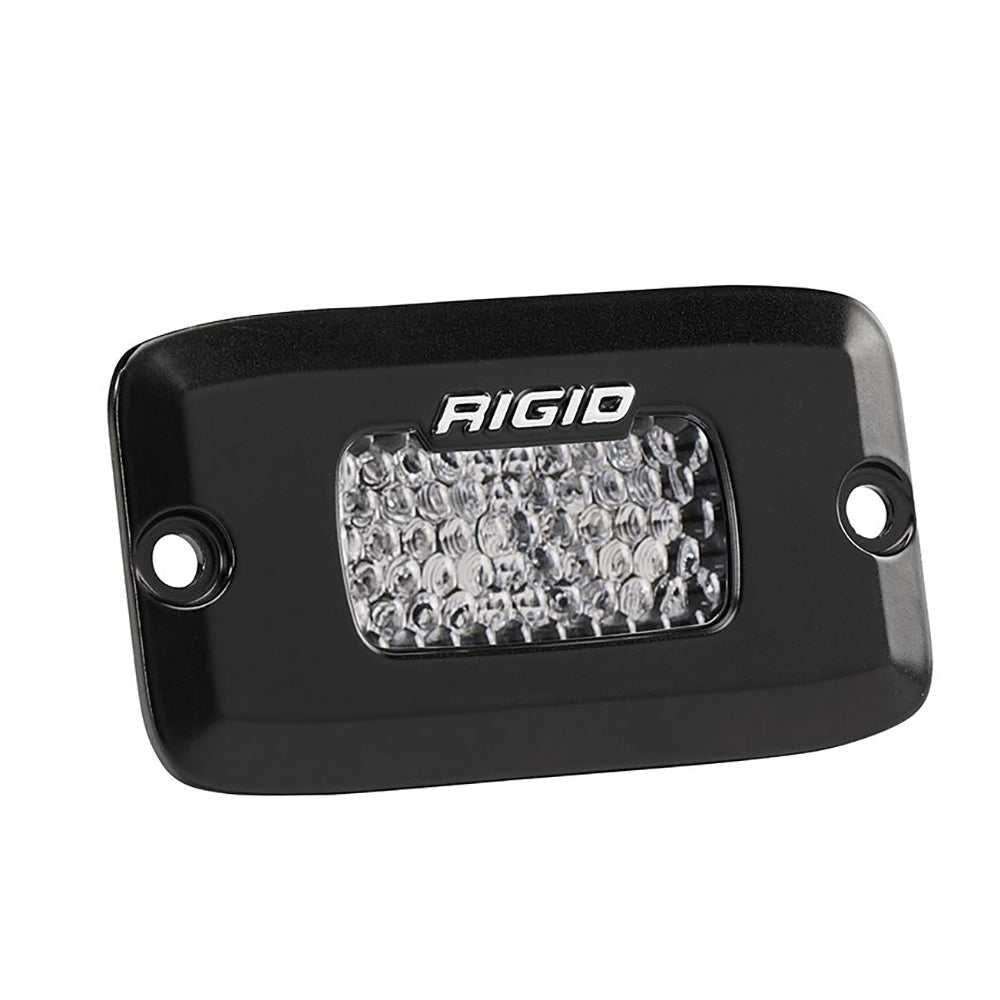 RIGID Industries SR-M Series Pro Diffused Flush Mount - Black [922513] - Houseboatparts.com