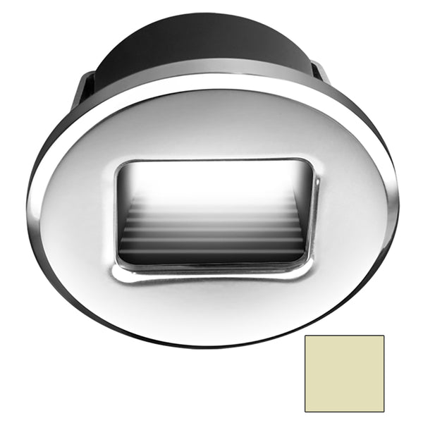 i2Systems Ember E1150Z Snap-In - Polished Chrome - Round - Warm White Light [E1150Z-11CAB] - Houseboatparts.com
