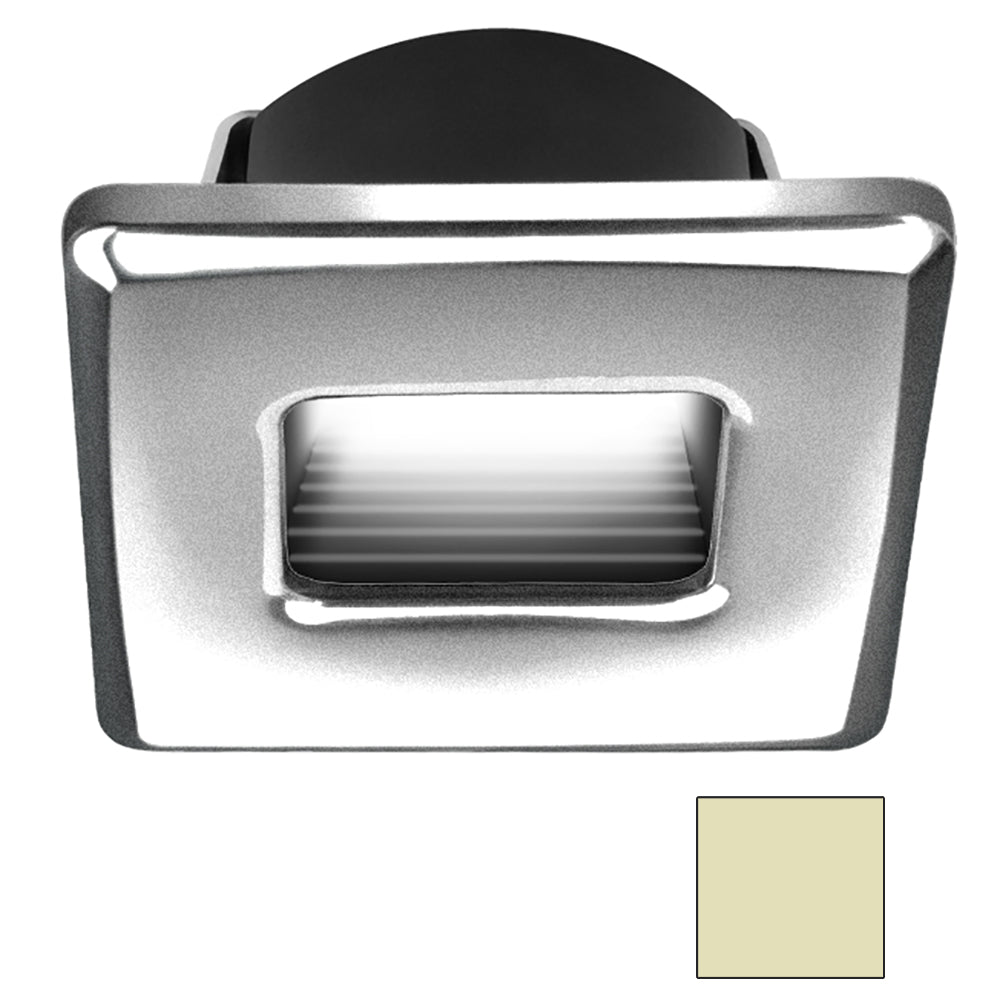 i2Systems Ember E1150Z Snap-In - Brushed Nickel - Square - Warm White Light [E1150Z-42CAB] - Houseboatparts.com