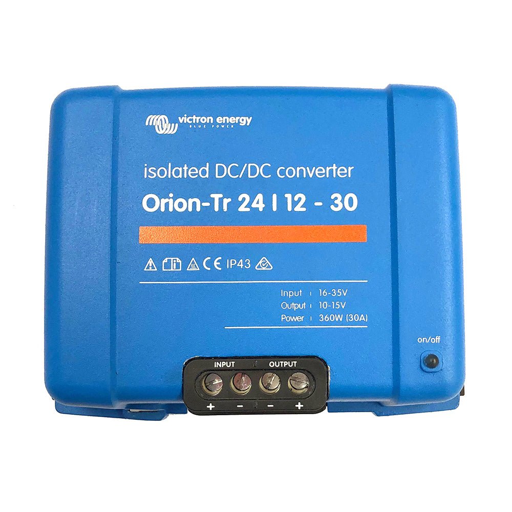 Victron Orion - TR DC - DC Converter - 24 VDC to 12 VDC - 30AMP Isolated [ORI241240110] - Houseboatparts.com