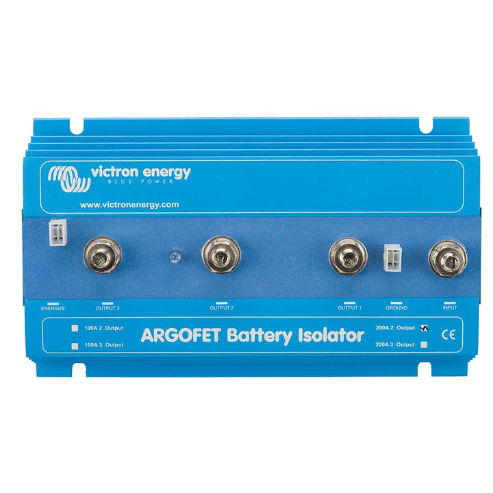 Victron ArgoFET 200 - 2 Battery Isolator - 200AMP - 1 Alternator, 2 Batteries [ARG200201020R] - Houseboatparts.com