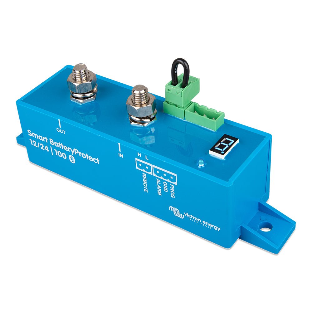Victron Smart BatteryProtect - 100AMP - 6 - 35 VDC - Bluetooth Capable [BPR110022000] - Houseboatparts.com