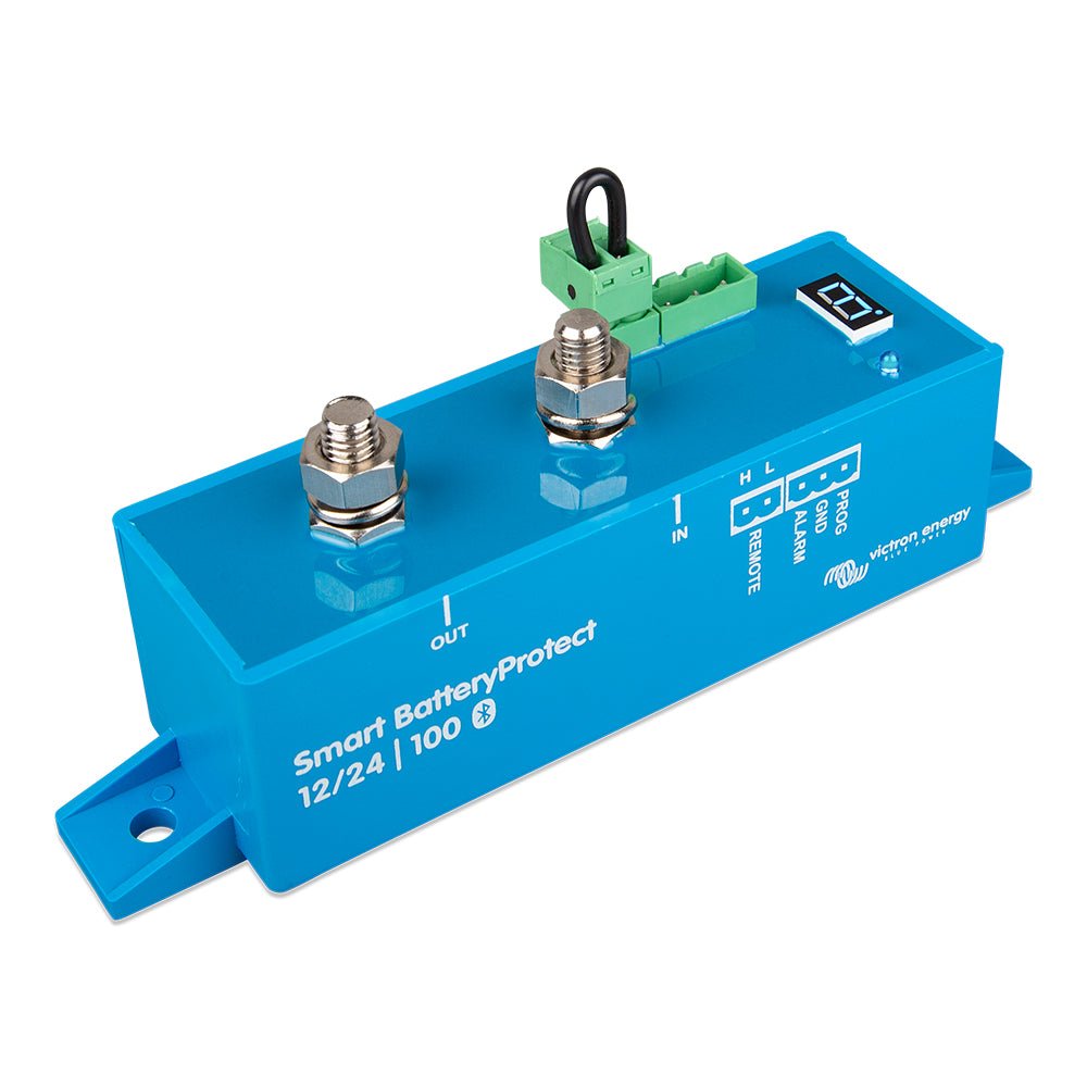 Victron Smart BatteryProtect - 100AMP - 6 - 35 VDC - Bluetooth Capable [BPR110022000] - Houseboatparts.com