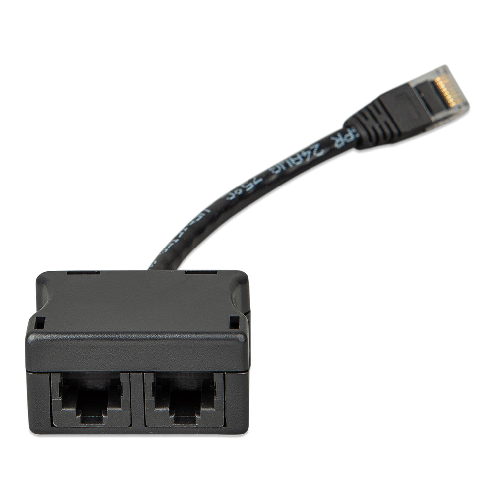 Victron RJ45 UTP Splitter 1X Male - 2X Female - 15cm Cable [ASS030065510] - Houseboatparts.com