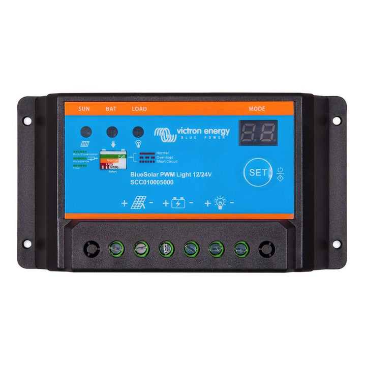 Victron BlueSolar PWM - Light Charge Controller - 12/24V - 30AMP [SCC010030020] - Houseboatparts.com