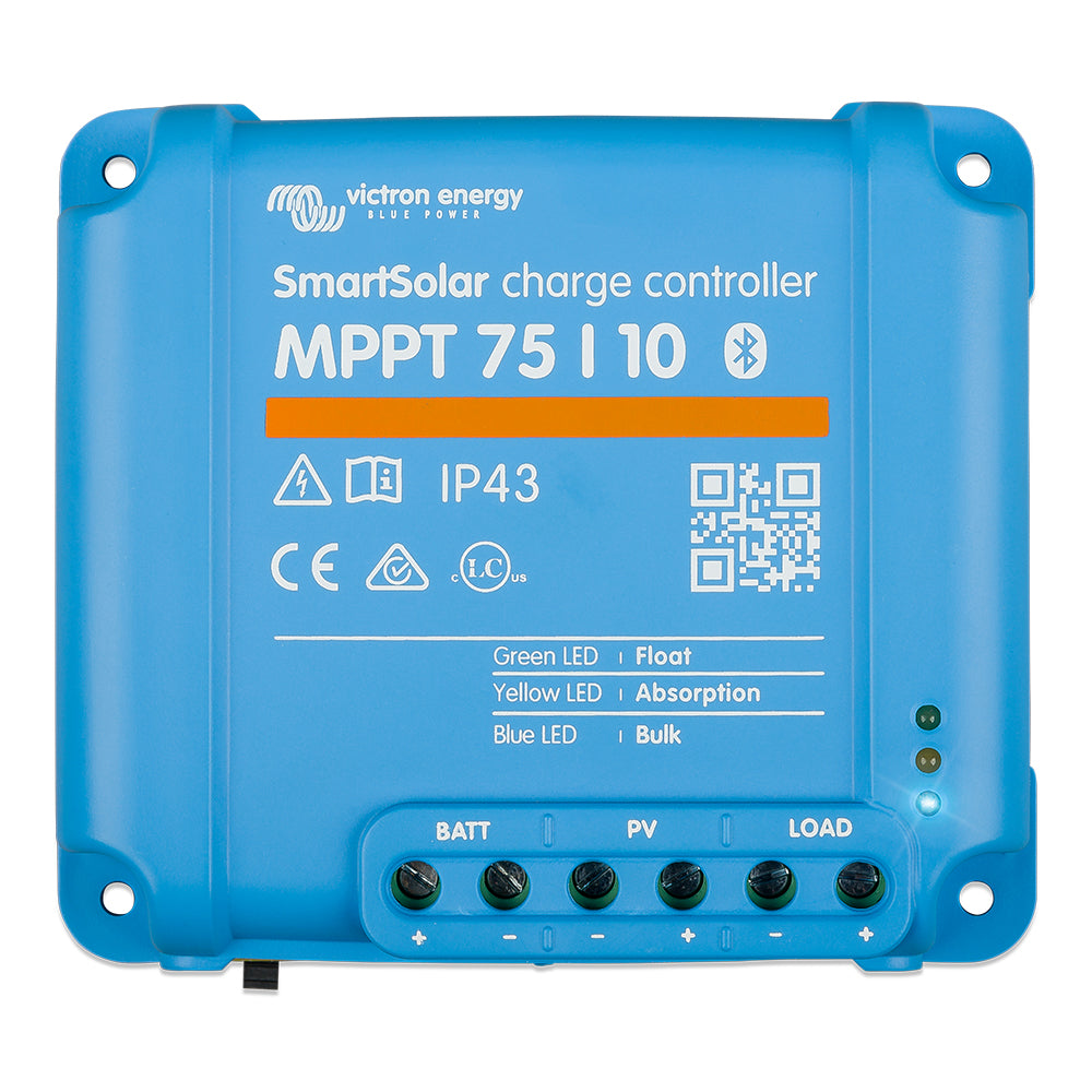 Victron SmartSolar MPPT Solar Charge Controller - 75V - 10Amp - UL Approved [SCC075010060R] - Houseboatparts.com