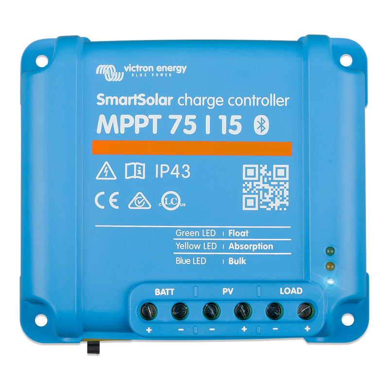 Victron SmartSolar MPPT Solar Charge Controller - 75V - 15Amp - UL Approved [SCC075015060R] - Houseboatparts.com