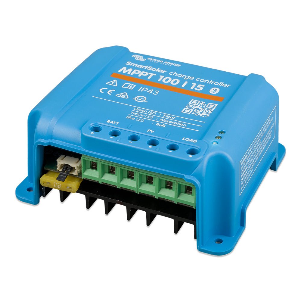 Victron SmartSolar MPPT Charge Controller - 100V - 15AMP - UL Approved [SCC110015060R] - Houseboatparts.com