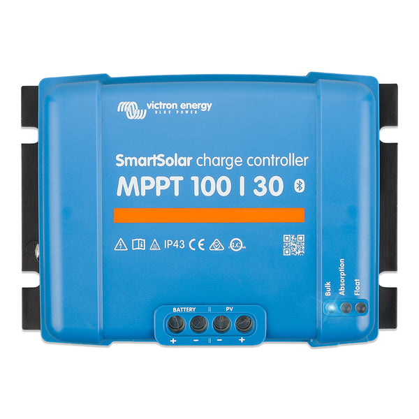 Victron SmartSolar MPPT Charge Controller - 100V - 30AMP - UL Approved [SCC110030210] - Houseboatparts.com