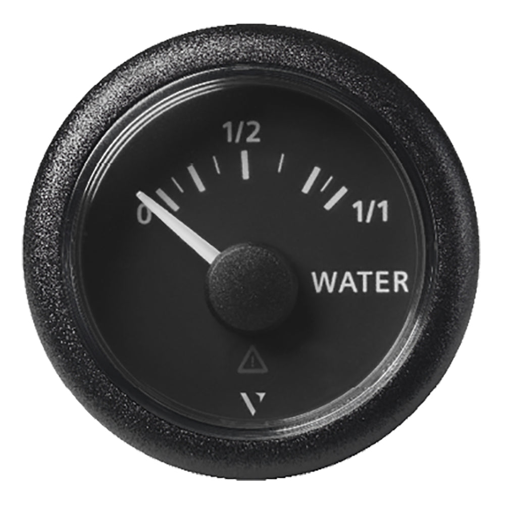 Veratron 52MM (2-1/16") ViewLine Fresh Water Resistive - 3 to180 OHM - Black Dial  Round Bezel [A2C59514097] - Houseboatparts.com