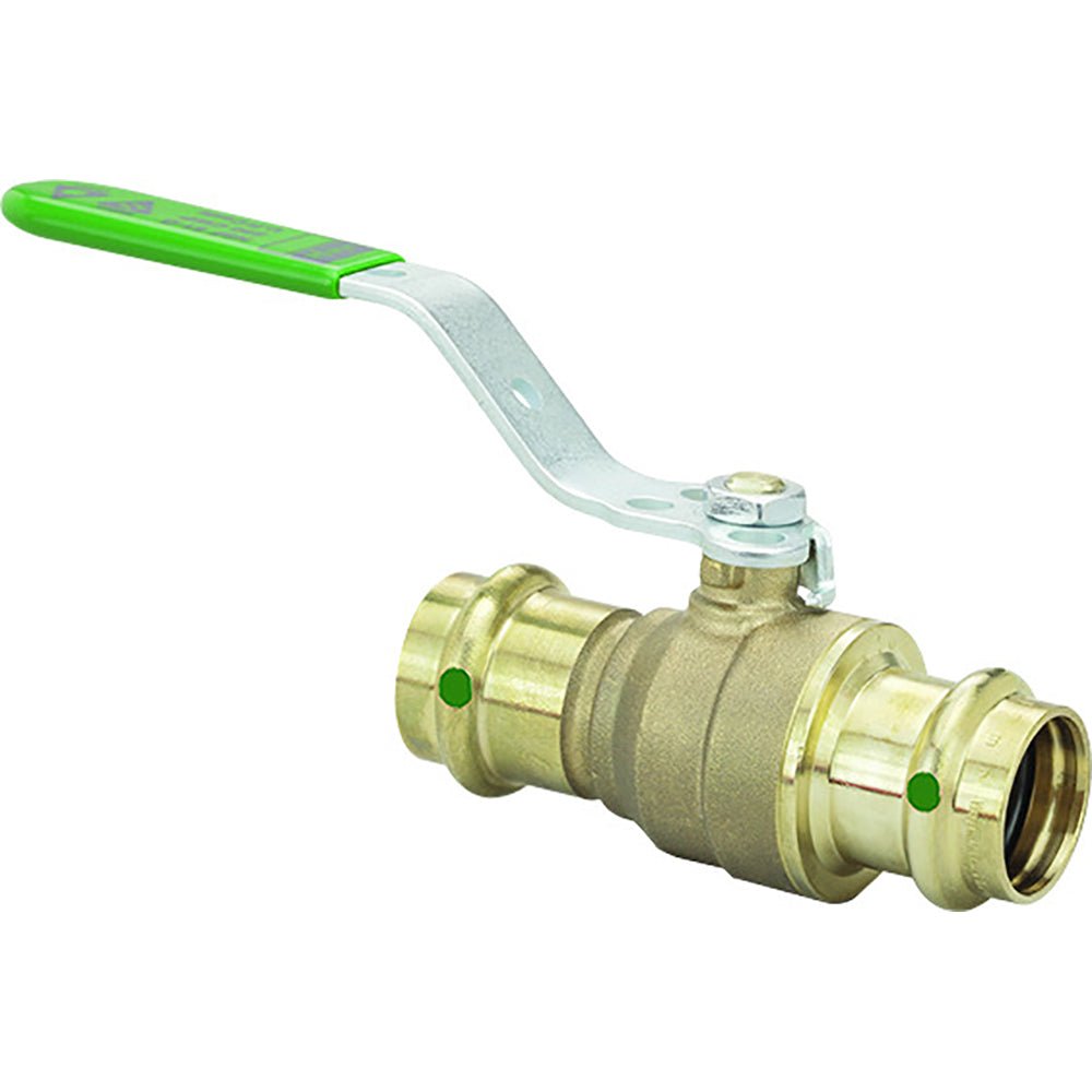 Viega ProPress 1 - 1/4" Zero Lead Bronze Ball Valve w/Stainless Stem - Double Press Connection - Smart Connect Technology [79938] - Houseboatparts.com