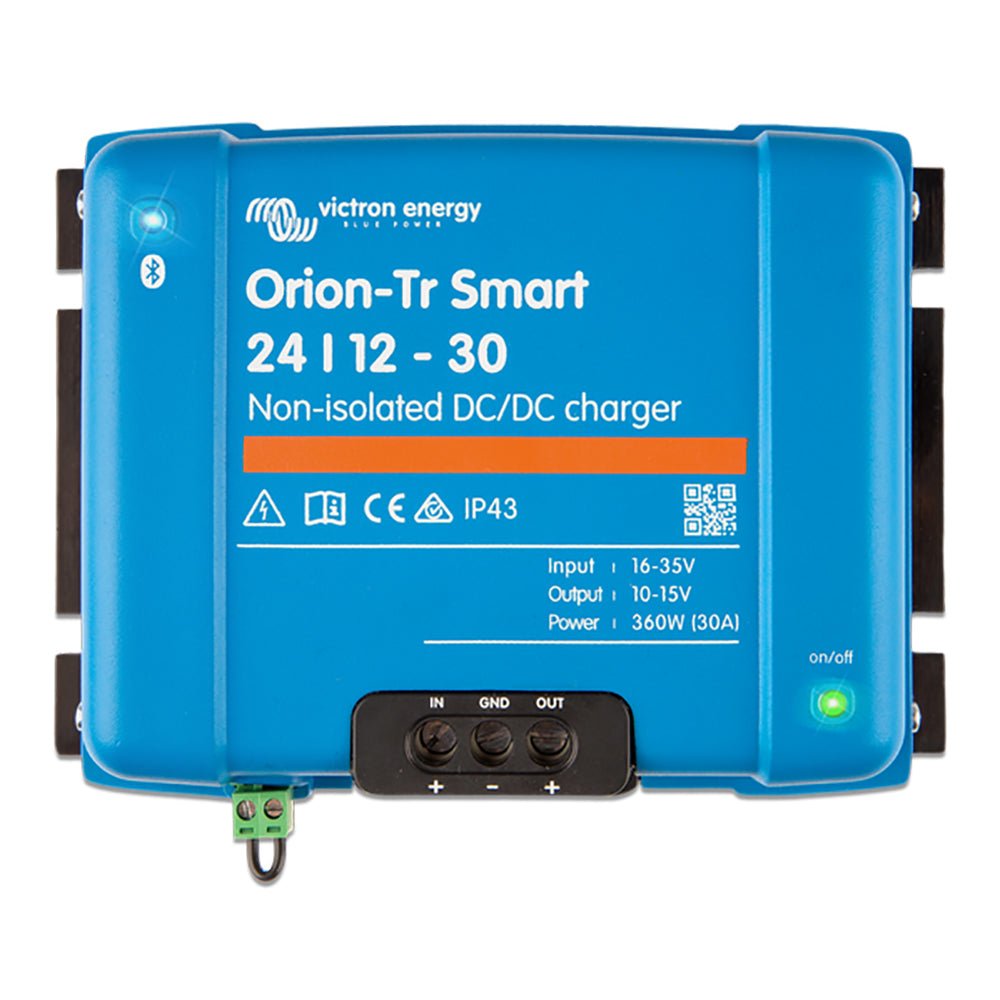 Victron Orion - TR Smart 24/12 - 30 30A (360W) Non - Isolated DC - DC Charger or Power Supply [ORI241236140] - Houseboatparts.com