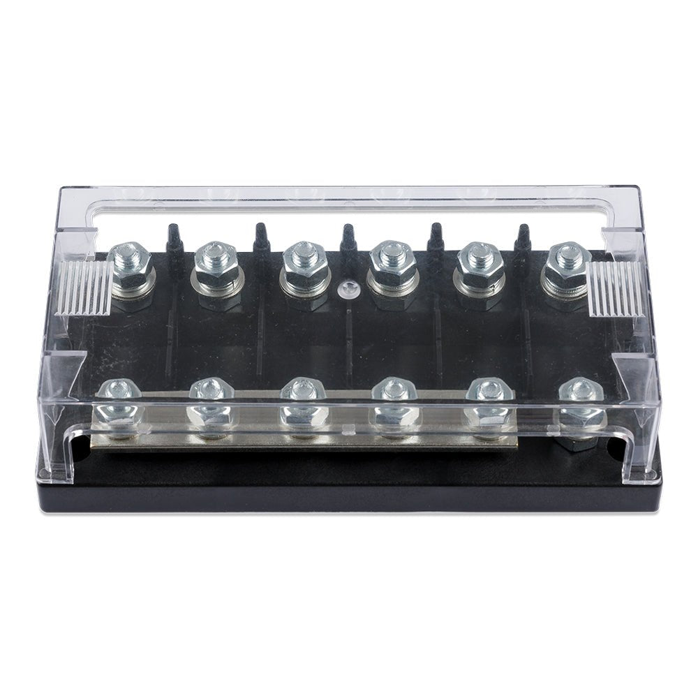 Victron 6 - Way Mega Fuse Holder w/Busbar - 250A [CIP050060000] - Houseboatparts.com