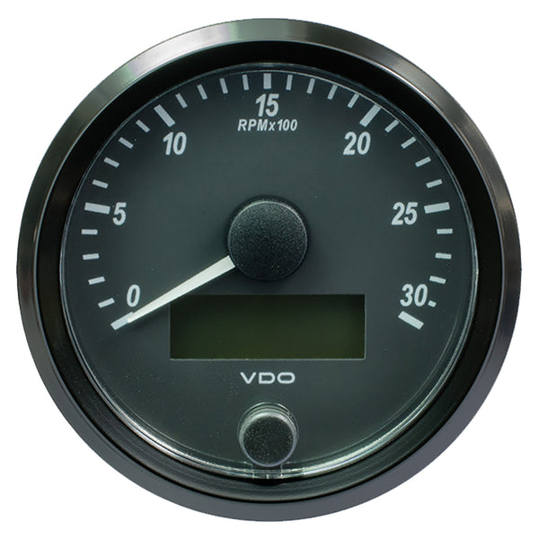VDO SingleViu 80mm (3-1/8") Tachometer - 3000 RPM [A2C3832980030] - Houseboatparts.com