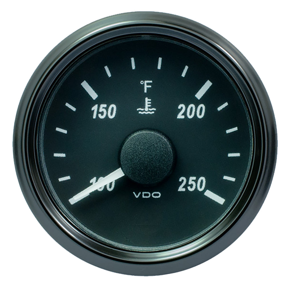 VDO SingleViu 52mm (2-1/16") Water Temp. Gauge - 250 F - 291-22 OHM [A2C3833350030] - Houseboatparts.com