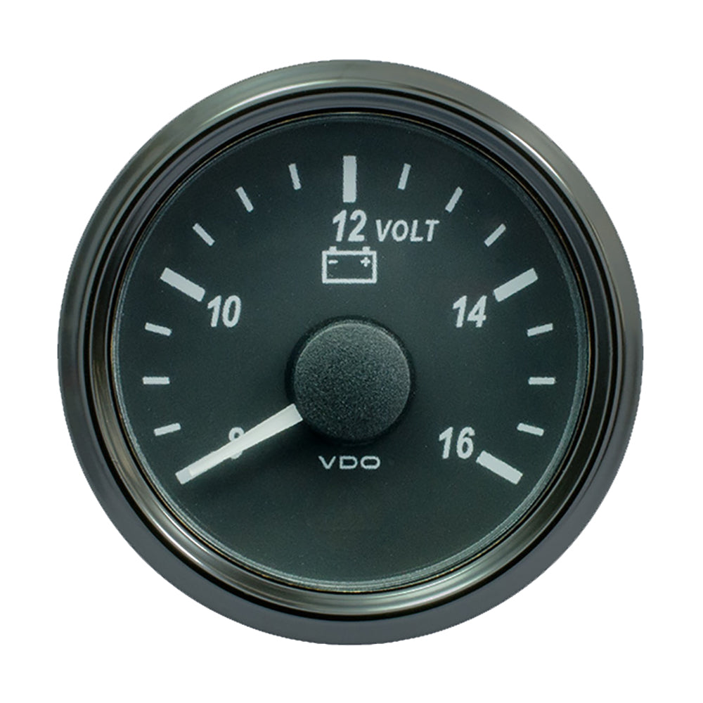 VDO SingleViu 52mm (2-1/16") Voltmeter f/12V Systems [A2C3832770030] - Houseboatparts.com