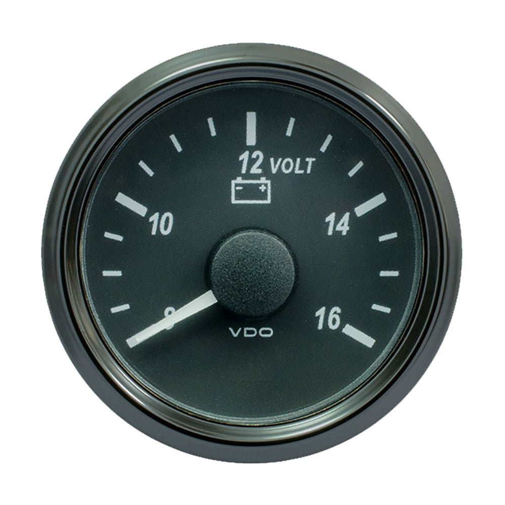 VDO SingleViu 52mm (2 - 1/16") Voltmeter f/12V Systems [A2C3832770030] - Houseboatparts.com