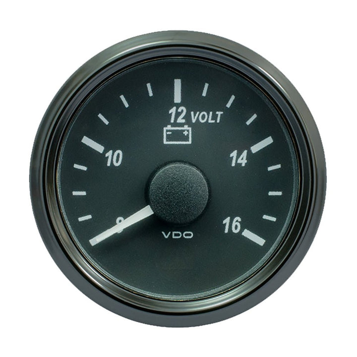 VDO SingleViu 52mm (2 - 1/16") Voltmeter f/12V Systems [A2C3832770030] - Houseboatparts.com