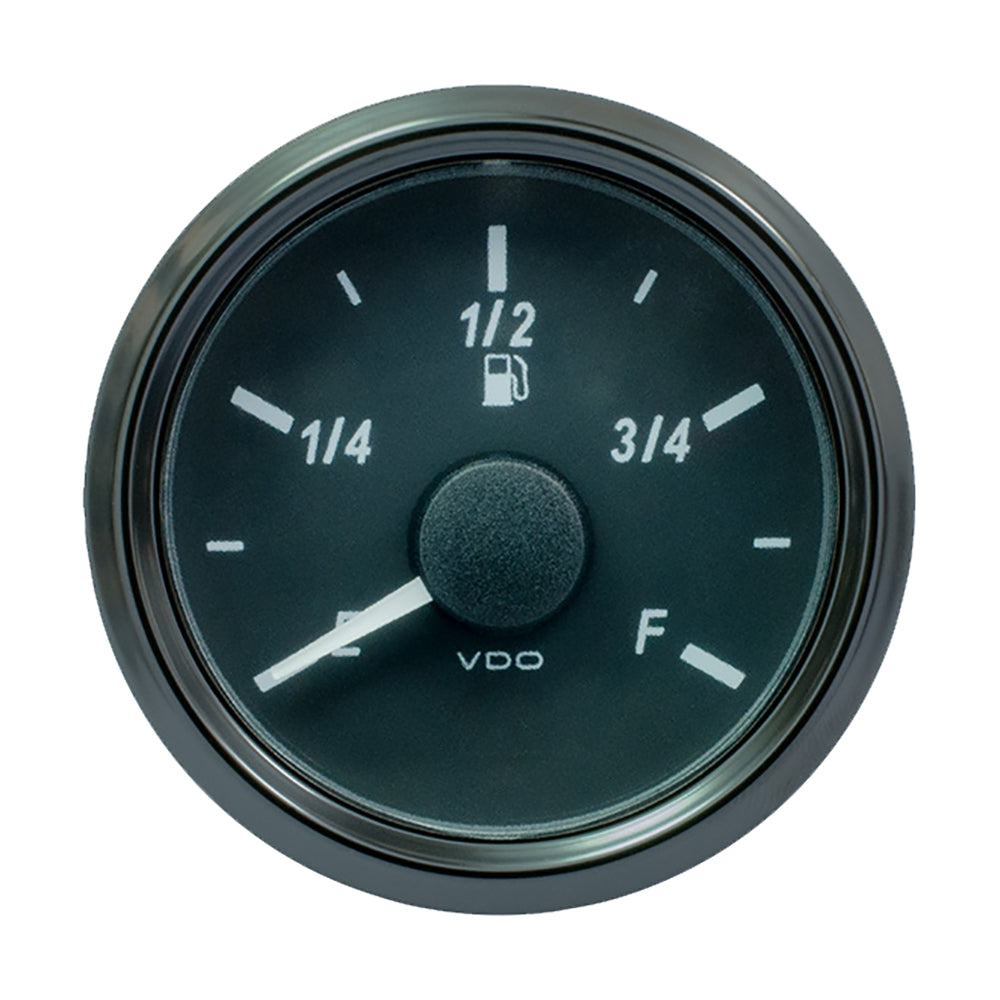 VDO SingleViu 52mm (2-1/16") Fuel Level Gauge - E/F Scale - 0-180 Ohm [A2C3833120030] - Houseboatparts.com