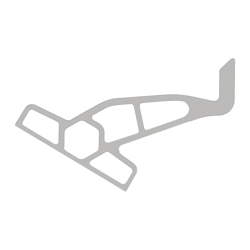 Minn Kota 6" Raptor Jack Plate Adapter Bracket - Port - White [1810368] - Houseboatparts.com