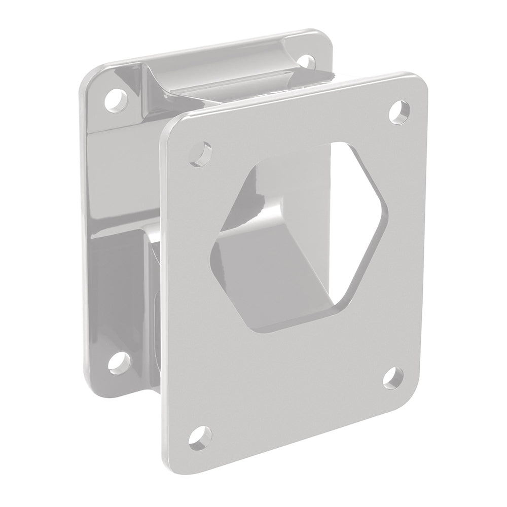 Minn Kota 3" Raptor Setback Bracket - White [1810375] - Houseboatparts.com