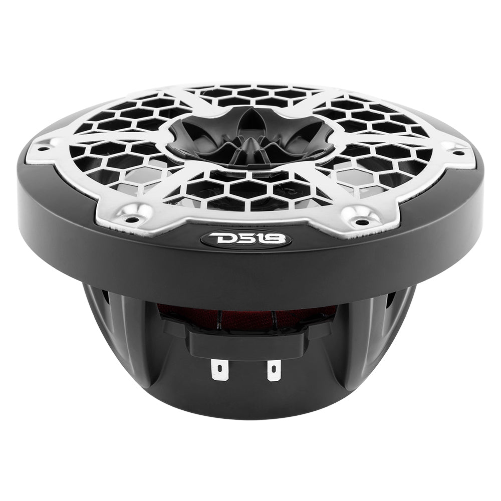 DS18 New Edition HYDRO 6.5" 2-Way Marine Speakers w/RGB LED Lighting 300W - Black [NXL-6M/BK] - Houseboatparts.com