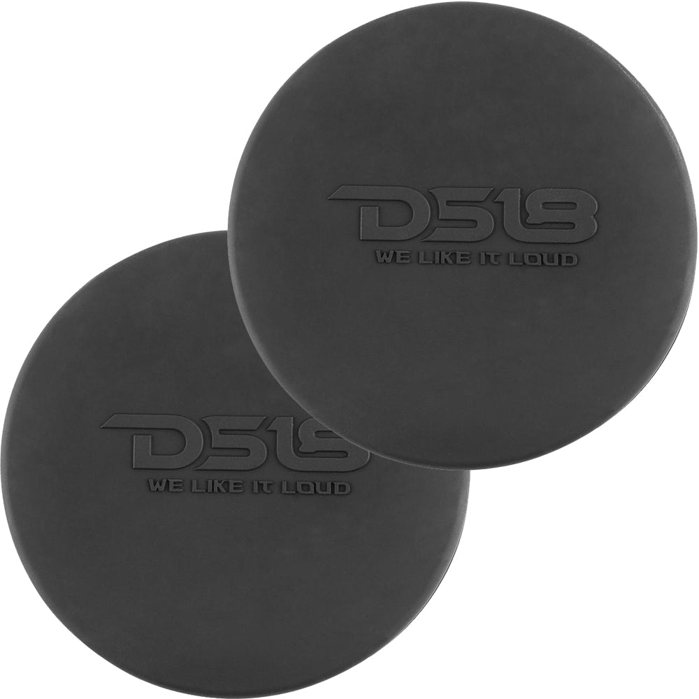 DS18 Silicone Marine Speaker Cover f/6.5" Speakers - Black [CS-6/BK] - Houseboatparts.com