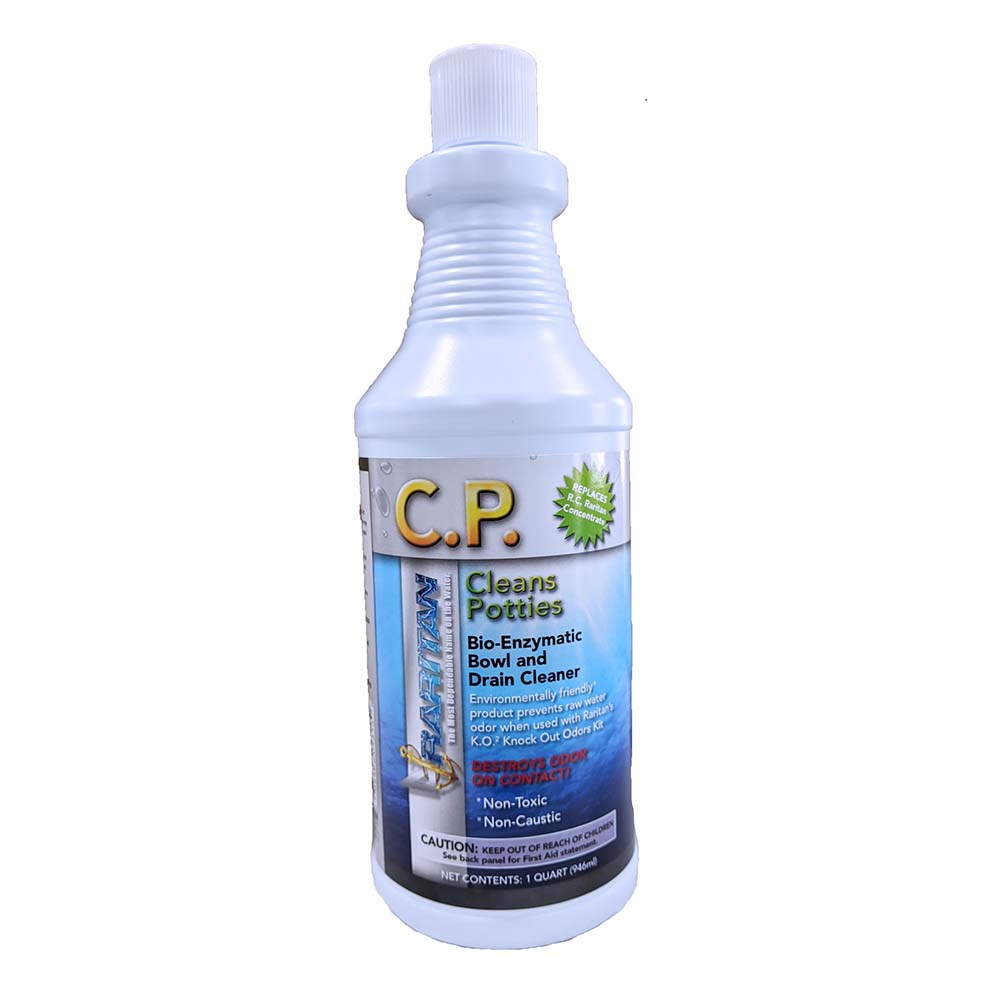 Raritan C.P. Cleans Potties Bio-Enzymatic Bowl Cleaner - 32oz Bottle [1PCP32] - Houseboatparts.com