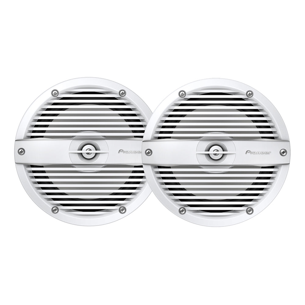 Pioneer 7.7" ME-Series Speakers - Classic White Grille Covers - 250W [TS-ME770FC] - Houseboatparts.com