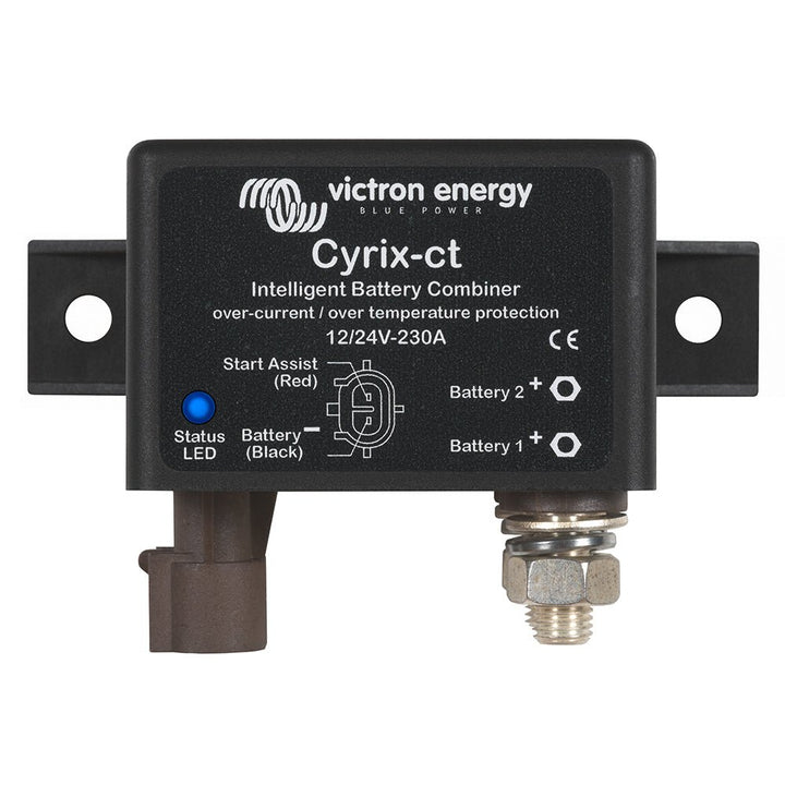 Victron Combiner 12/24V - 230A Cyrix - CT Intelligent Combiner Microprocessor Controlled [CYR010230010] - Houseboatparts.com