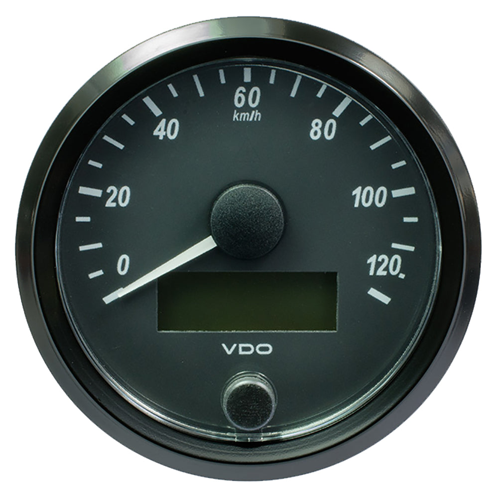 VDO SingleViu 80mm (3-1/8") Speedometer - 140MPH [A2C3832920030] - Houseboatparts.com