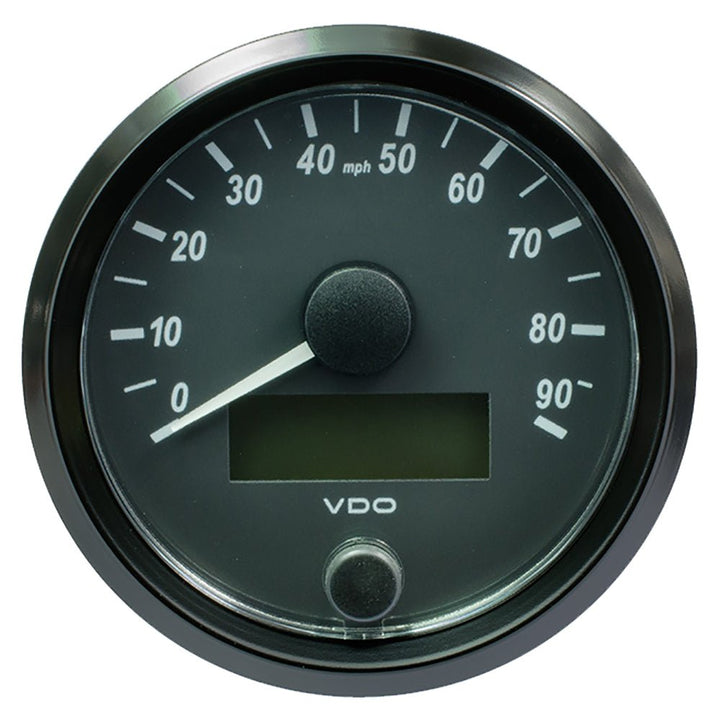 VDO SingleViu 80mm (3 - 1/8") Speedometer - 90MPH [A2C3832900030] - Houseboatparts.com