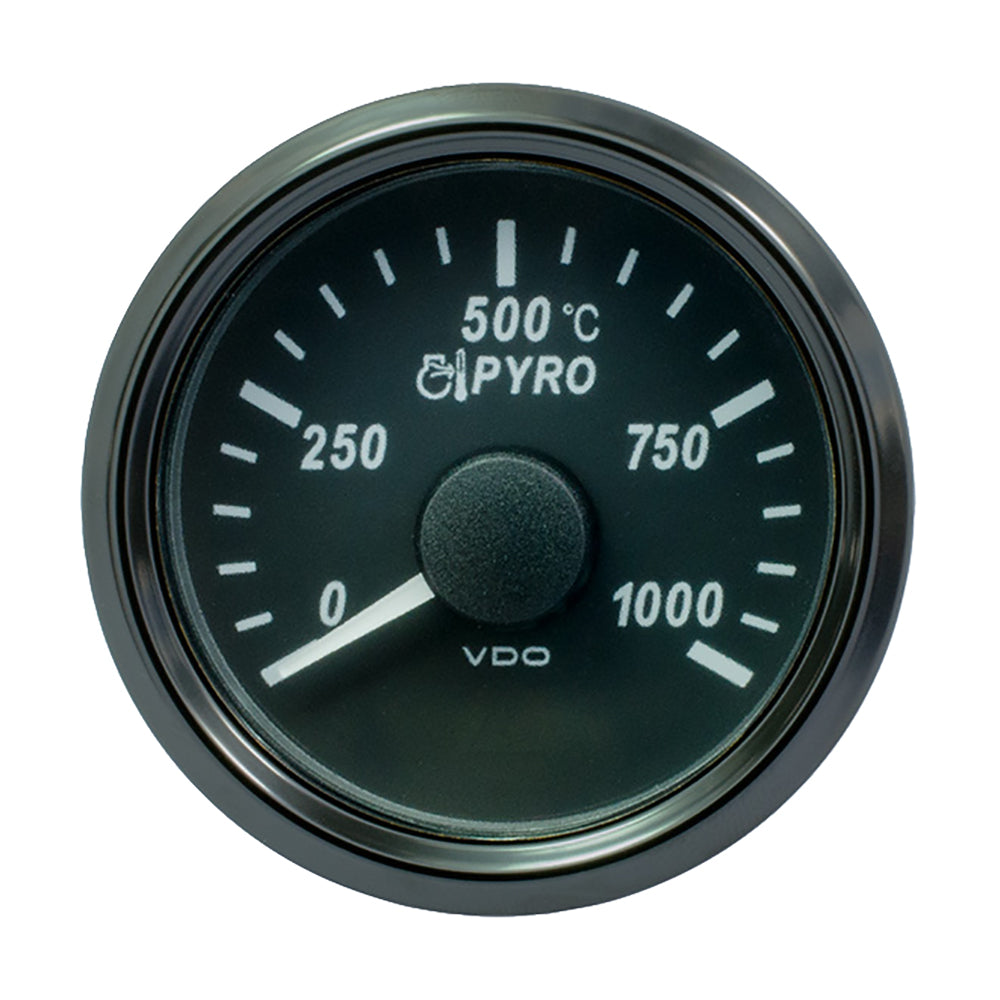 VDO SingleViu 52mm (2-1/16") Exhaust Gas Temp. Gauge - 1000C [A2C3833050030] - Houseboatparts.com