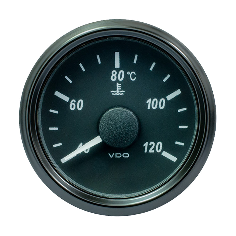 VDO SingleViu 52mm (2-1/16") Water Temp. Gauge - 120 C - 291-22 ohm [A2C3833320030] - Houseboatparts.com