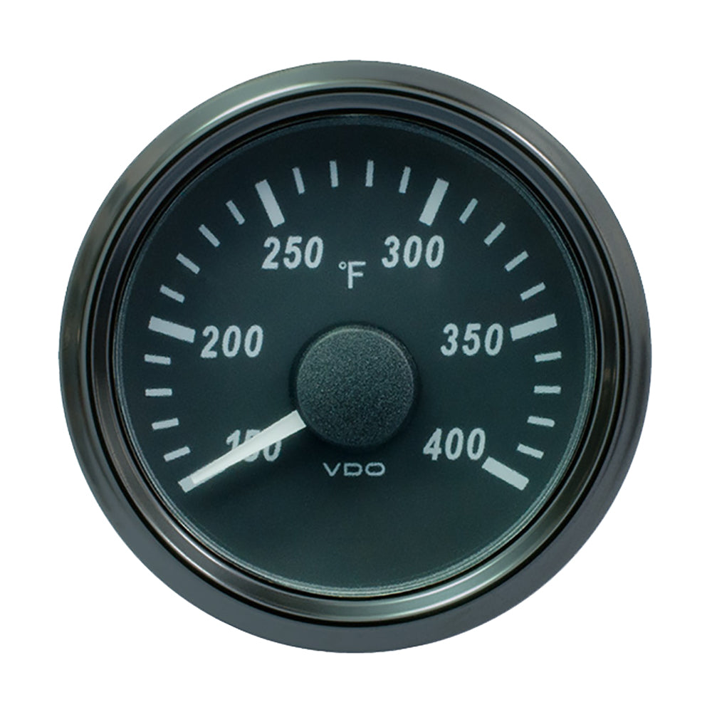 VDO SingleViu 52mm (2-1/16") Cylinder Temp. Gauge - 400F - 471-14 Ohm [A2C3833530030] - Houseboatparts.com