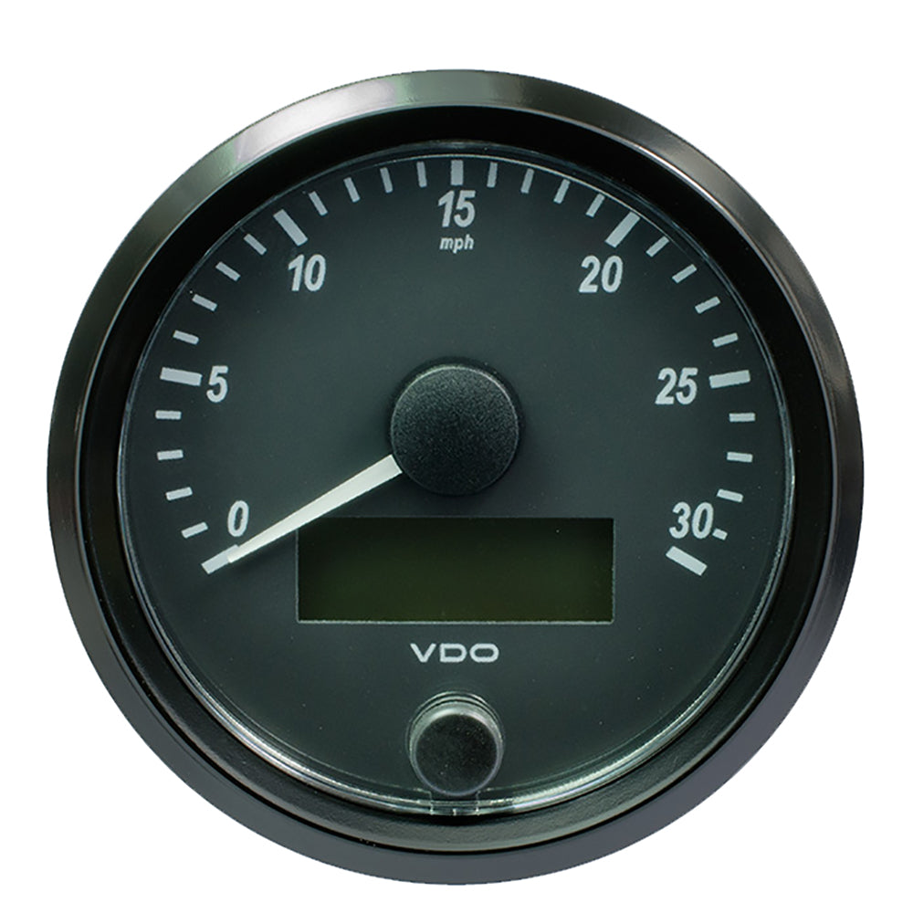 VDO SingleViu 80mm (3-1/8") Speedometer - 30 MPH [A2C3832880030] - Houseboatparts.com