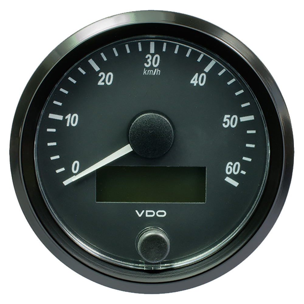 VDP SingleViu 80mm (3-1/8") Speedometer - 60 KM/H [A2C3832890030] - Houseboatparts.com