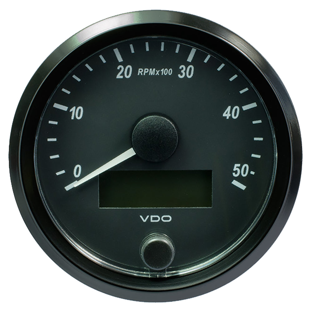 VDO SingleViu 80mm (3-1/8") Tachometer - 5000 RPM [A2C3833000030] - Houseboatparts.com