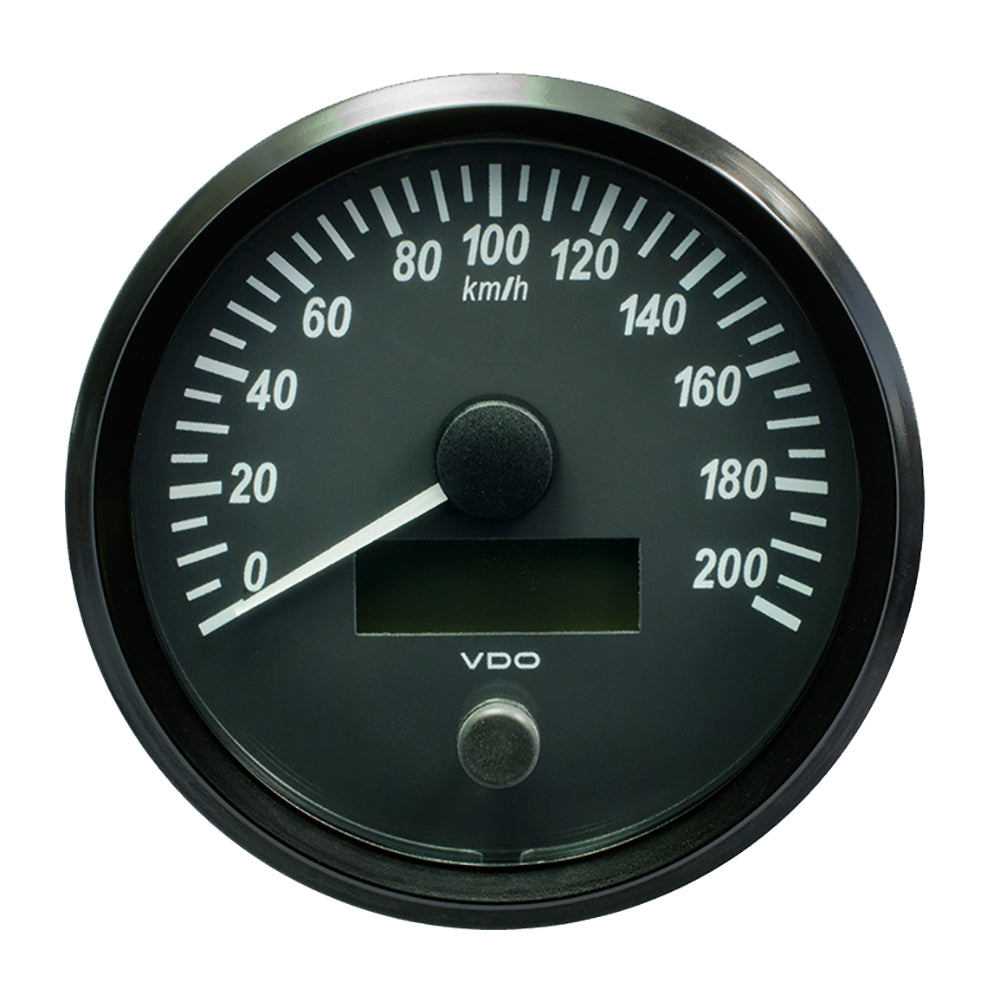 VDO SingleViu 100mm (4") Speedometer - 140 MPH [A2C3832850030] - Houseboatparts.com