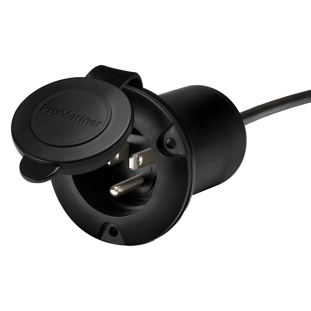 ProMariner Universal AC Plug - Black [51300] - Houseboatparts.com