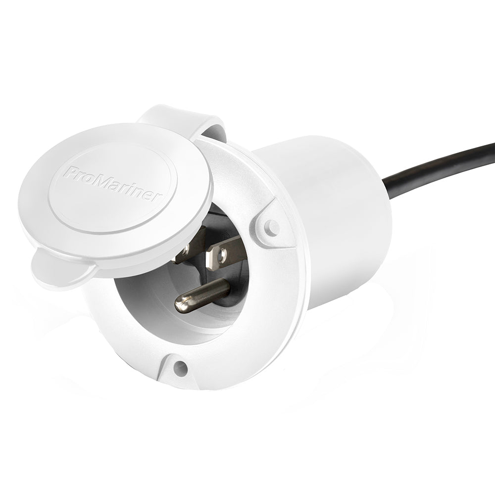 ProMariner Universal AC Plug - White [51310] - Houseboatparts.com